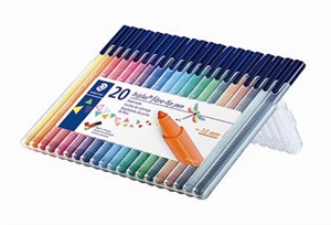 Staedtler Fiberpen Triplus Color 1,0mm set (20)